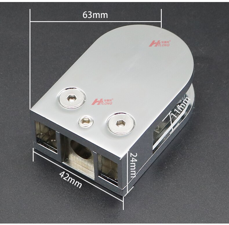 1 Pcs Stainless Steel Bracket Clamp 30/42/52mm Metal Clamp