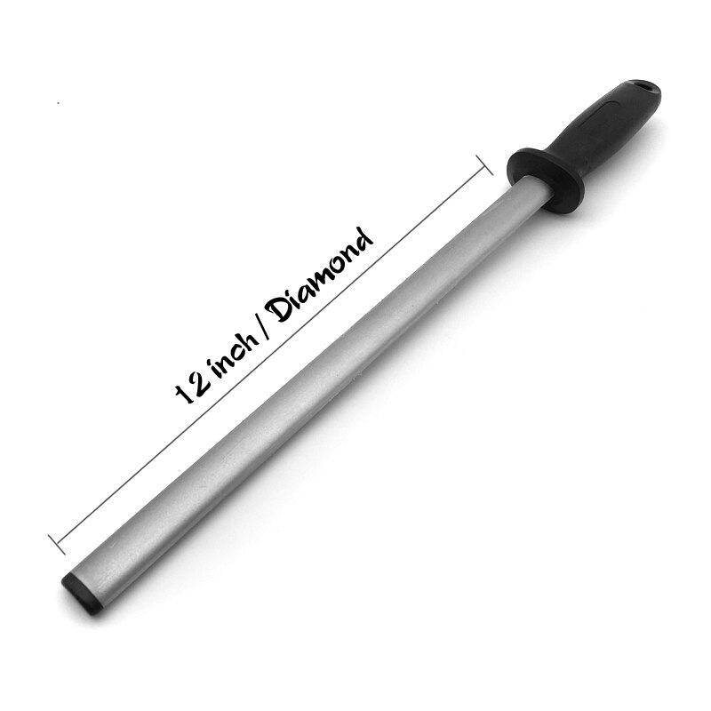 Taidea Professionele Keramische Slijpstaaf Diamant Aanzetstaal Messen Japanse Chef Messen Damascus Messen Musats: TG0829 12inch