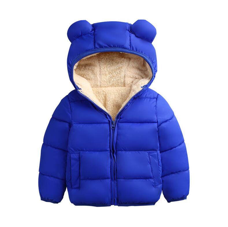 Veste d'automne et d'hiver pour bébés filles | Manteau ,, vêtements pour enfants: BN188 dark blue / 2T