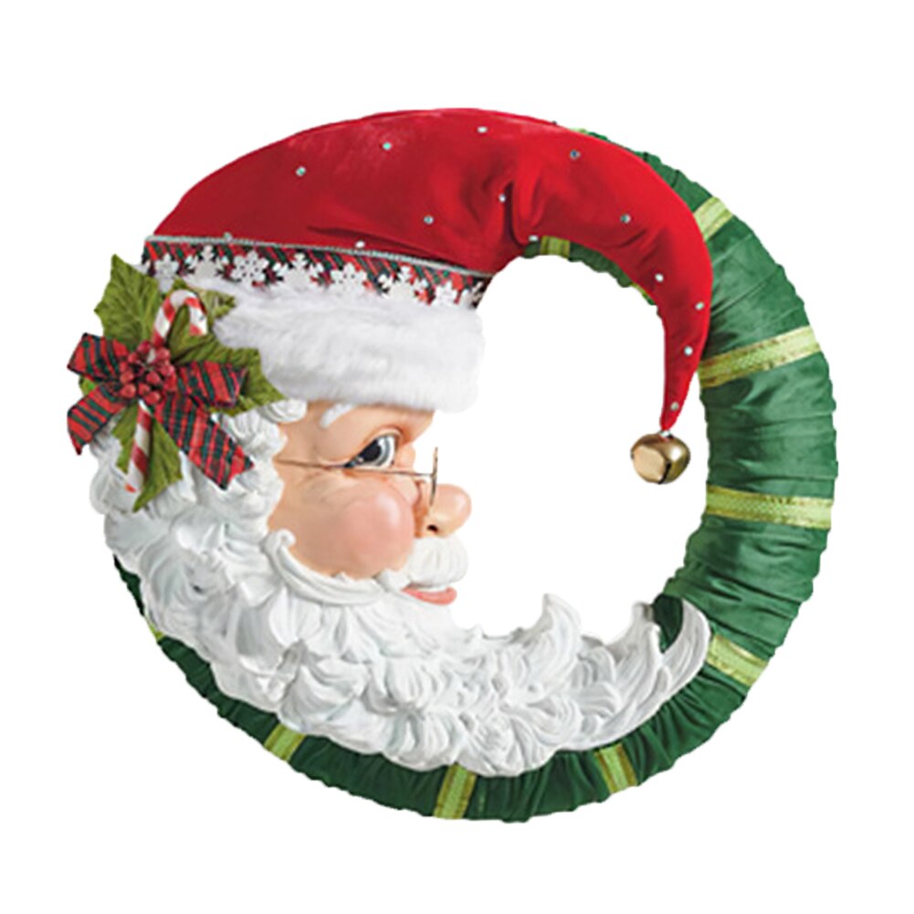 Christmas Tree Glass Showcase Rotating Sculpture Train Decorations Paste Window Paste Stickers Christmas Decorations for Home: H