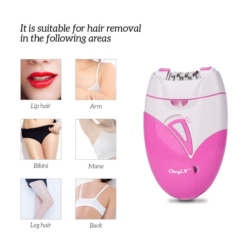 Rasoir électrique Rechargeable USB pour femmes, épilation indolore du corps, du visage, des bras, des jambes, Bikini, tondeuse de beauté