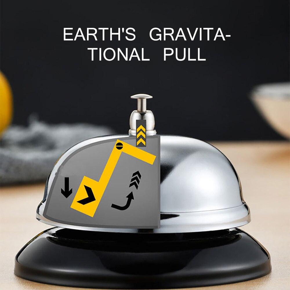 Desk Bell Ringer 1pcs Desk Kitchen Hotel Counter Reception Christma... – Grandado