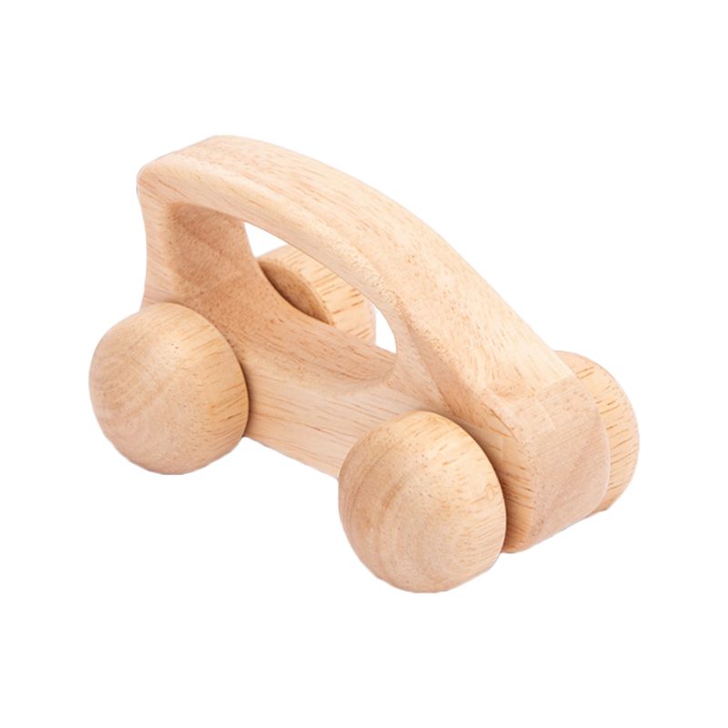 Baby Teething Wooden Car Educational Blocks Teether Infant Grasping Chewing Toys: C