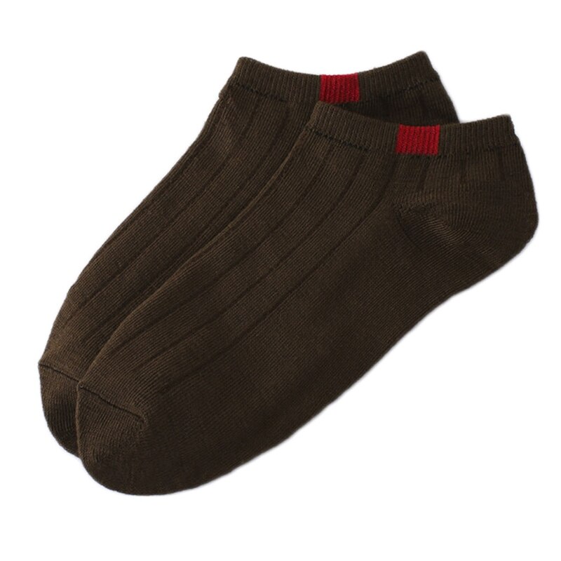 1 Pair Unisex Women Stripe Cotton Socks Short Ankle Low Cut No-show Casual Soft E06F