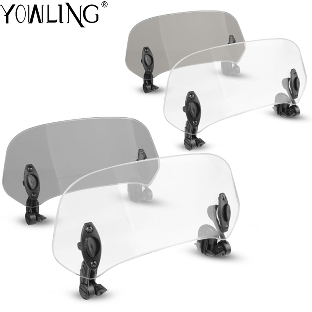 Pantalla ajustable parabrisas Spoiler Deflector de aire para Suzuki v-strom 650 DL650