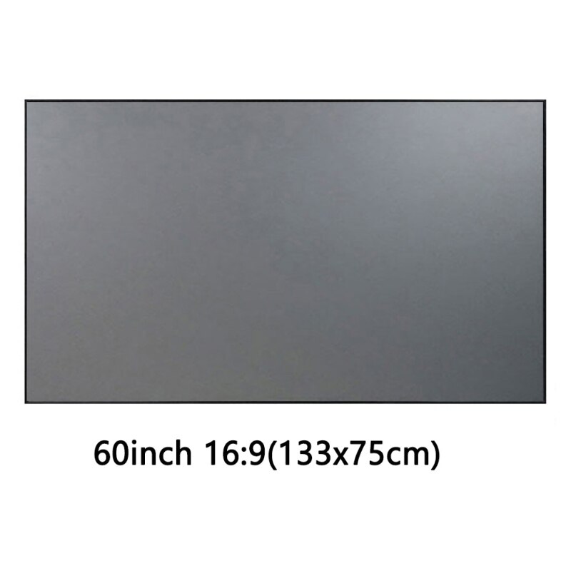 72 84 100 120 Inch Reflective Fabric Cloth For YG300 T6 XGIMI H2 HALO Mogo for mi DLP Projector Screen