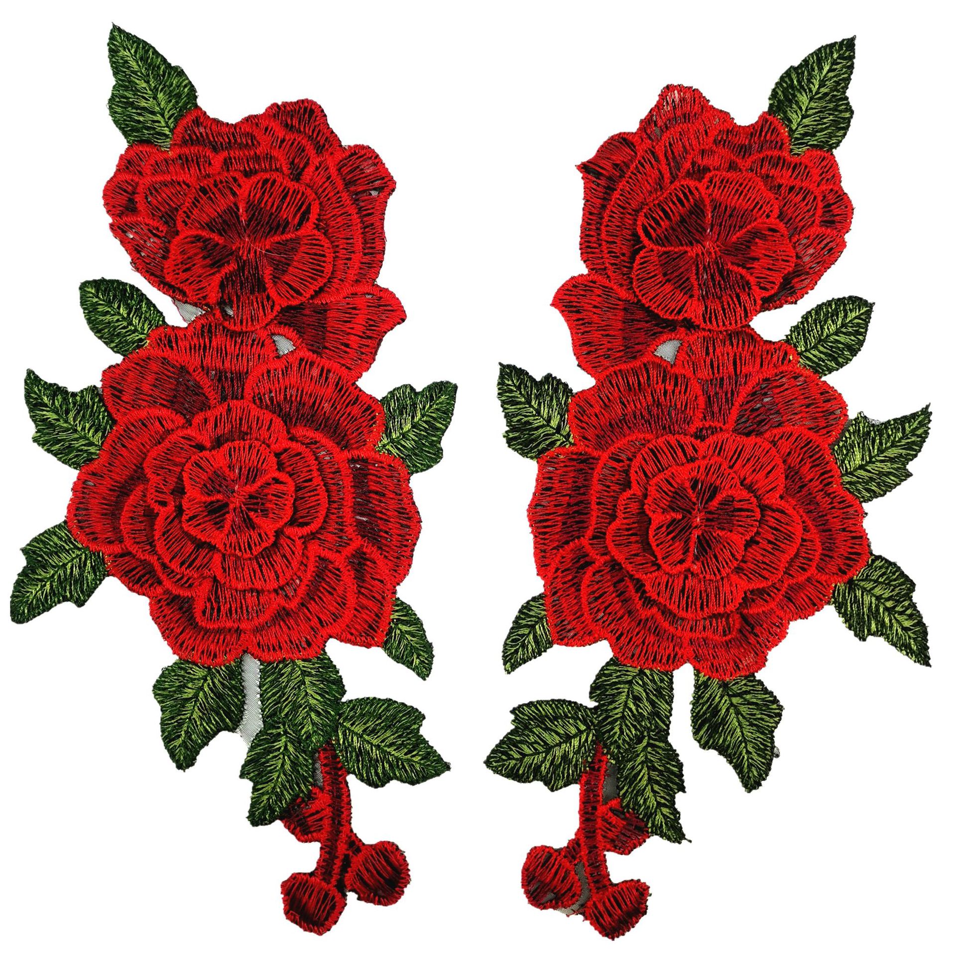 DIY patch applique Water oplosbare borduurwerk kostuum decoratie dimensionale Kleurrijke decals applique accessoires