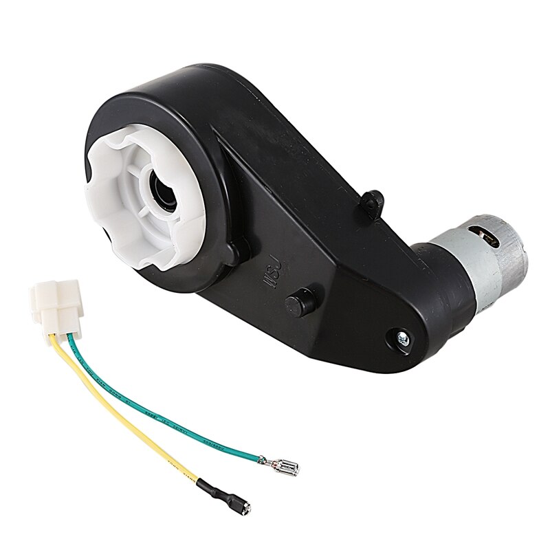 Control de caja de engranajes de Motor eléctrico de alta velocidad para coche de niños, 12V, 23000Rpm