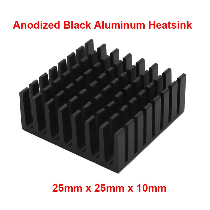 Grzejnik aluminiowy płetwa chłodnica samochodowa w/termiczna taśma klejąca, termicznie klej przewodzący chłodnica samochodowa chłodzenie chłodnicy na PC Baran, 10 sztuk