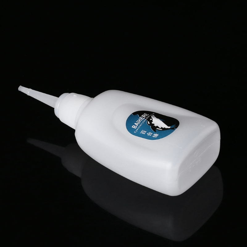 Super Glue Cyanoacrylate 50g – Colle Forte Instantanée – Adhérence Pro D4I6