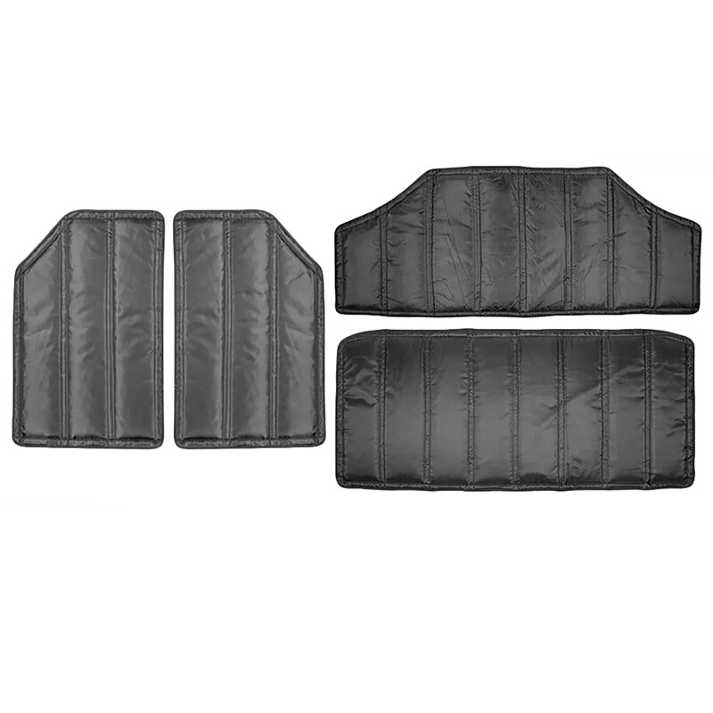 Car Roof Hardtop Sound Deadener Thick Durable Headliner Hinges Heat Insulation for Jeep Wrangler JK 12-17 4 Door