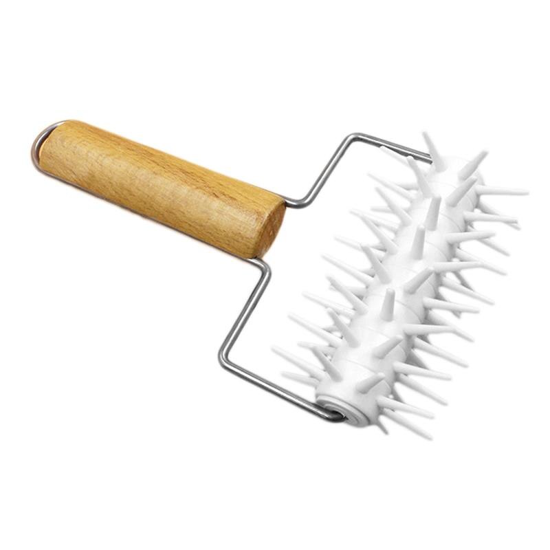 1 PC Plastic Pizza Cutters Wheels Tools Pastry Dough Roller Baking Pie Docker Kitchen Accessories For Christmas Birthday Party