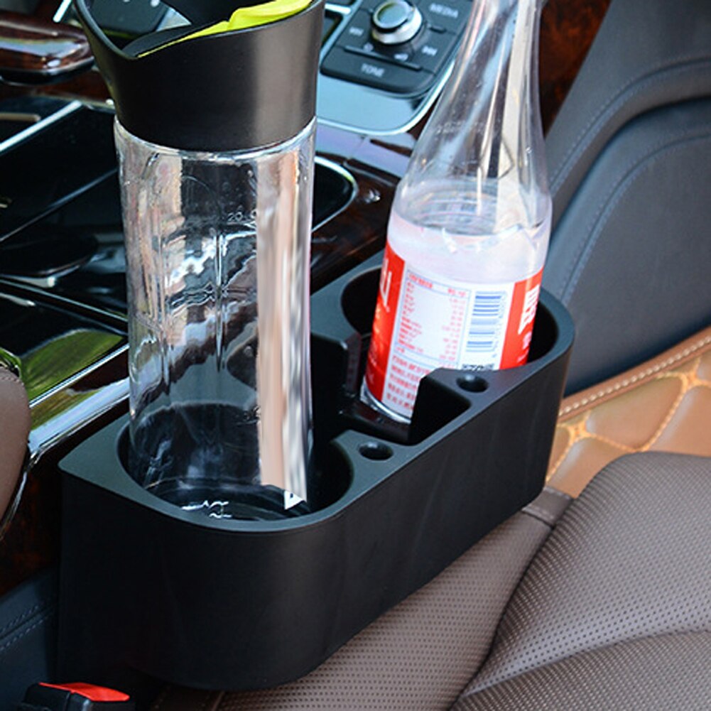 VODOOL Auto Bekerhouder Auto Seat Console Kloof Water Drank Fles Kan Telefoon Sleutels Opslag Houder Organizer Stand Auto accessoires