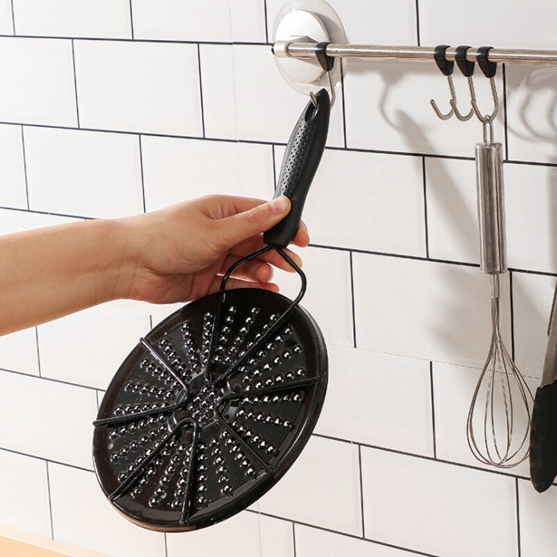 Difusor de calor de esmalte, accesorio de cocina de 19cm, convertidor de conducción de calor por inducción, bandeja de descongelación rápida, placa de descongelación, estufa de Gas