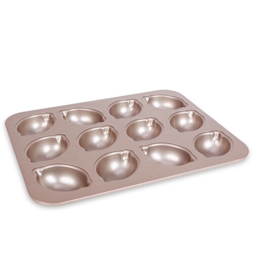 3d tecknade metallformar non-stick bröd kakform värmebeständig baktillbehör för hemkök  mm60hb: Default Title