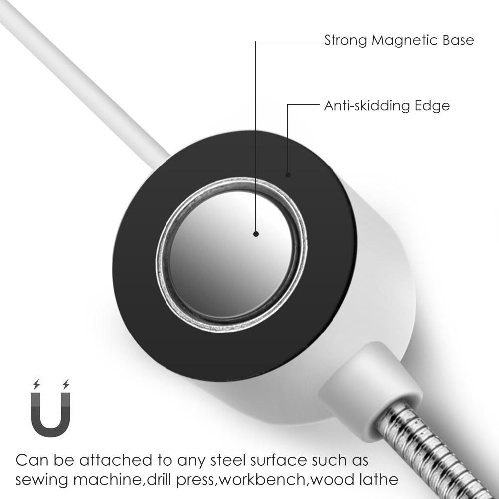 Industrial Lighting Sewing Machine LED Lights Multifunctional Flexible Work Lamp Magnetic Light For Drill Press Lathe Lamps
