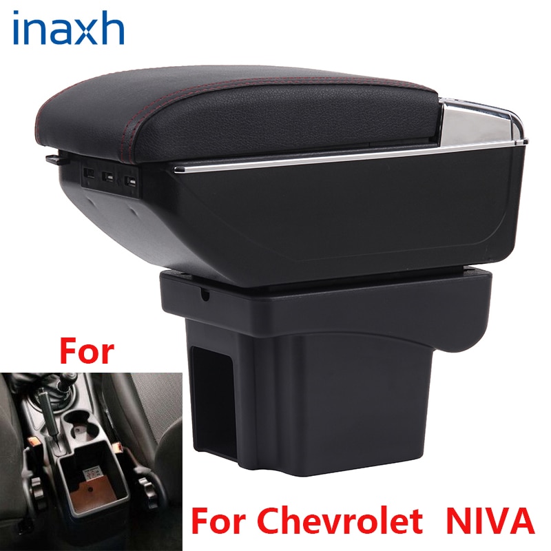 Voor Chevrolet Niva Armsteun Retrofit Onderdelen Auto Armsteun Opbergdoos Auto Interieur Accessoires Opladen Met Usb