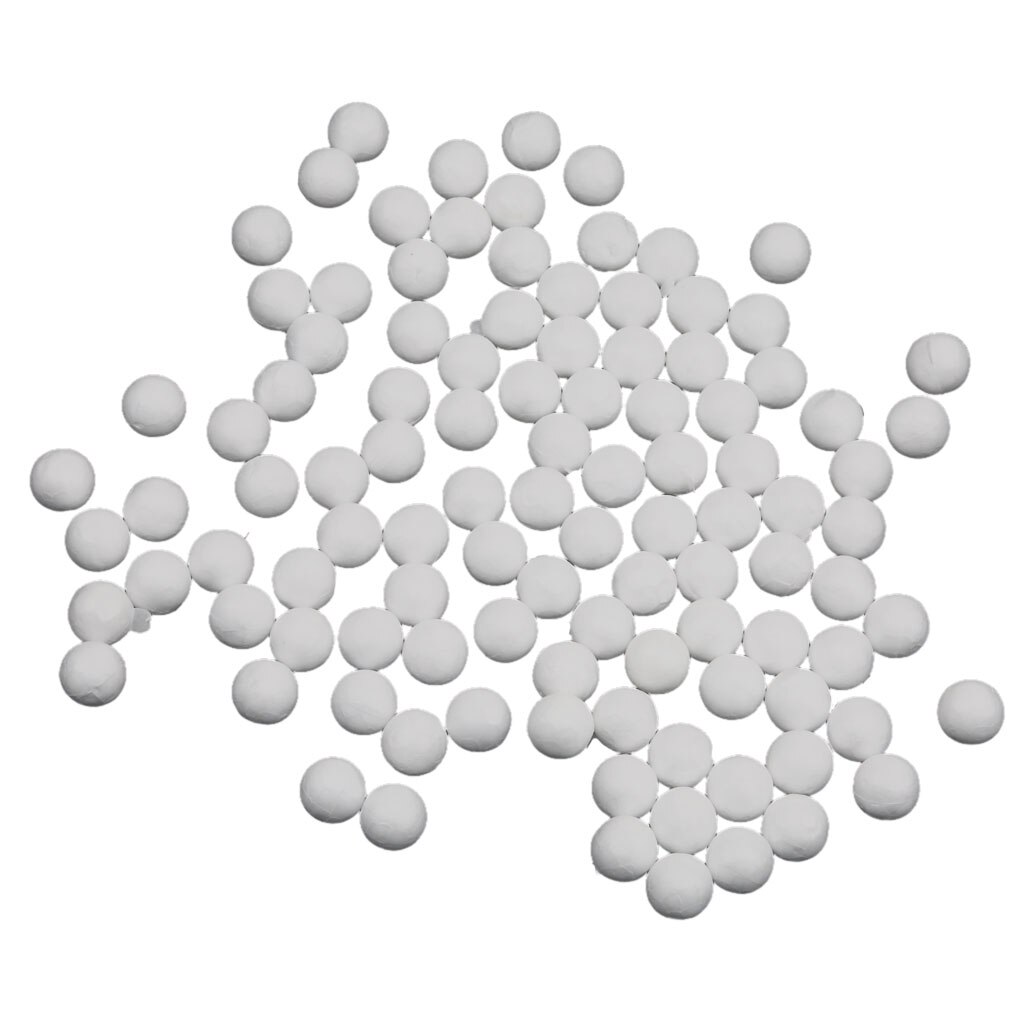 200pcs 10mm Modelling Styrofoam Foam Ball Sphere DIY Decoration Kids Craft
