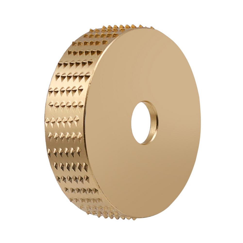 Woodworking Polishing Barbed Disc Flat Disc Plastic Polishing Wheel Angle Grinder Round Grinding Wheel Polishing Disc 75mm: Gold