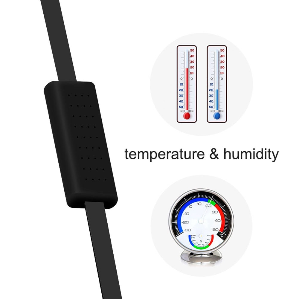 Broadlink lämpötila- ja kosteusanturi lisävaruste usb-kaapeli hts 2 toimii  rm4 pro tai  rm4 miniälykkään kaukosäätimen kanssa