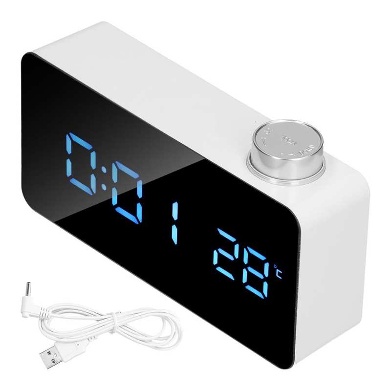 Mirror Clocks Digital Alarm Clock Time Memory for Kids: TStoS51toB