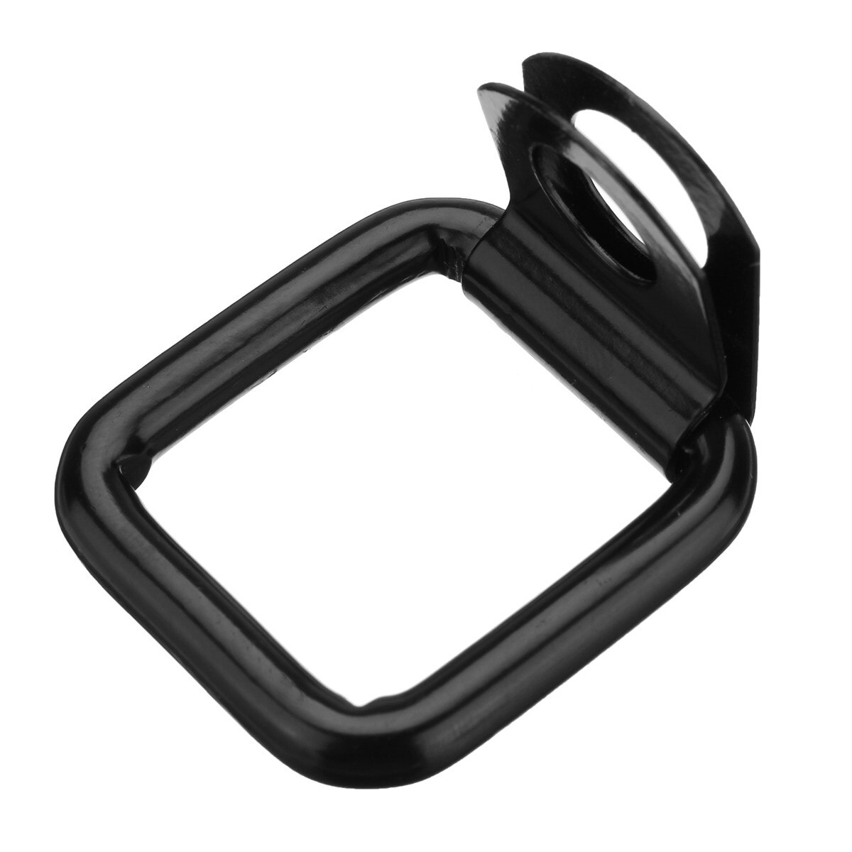 6Pcs/set Black Tie-down D-rings Cargo For Jeep-Wrangler Trunk & Cargo Net Cover Metal with black Anti-rust coating