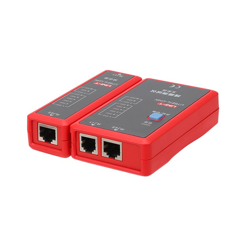 UNI-T UT681L CHN Cable Tester LAN Auto Network LED Tester Ethernet Telephone BNC HDMI Repair Tool Line Detector High precision