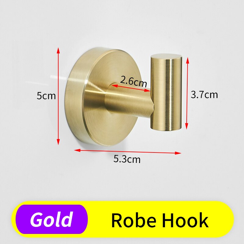 Ensemble porte serviette porte serviette inox support suspendu support mural porte-papier hygiénique noir salle de bain crochet pour serviettes porte manteau: 1110B-J-YG