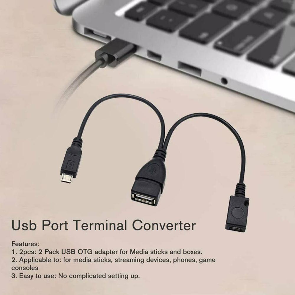 Usb Poort Terminal Adapter Otg Kabel Voor Fire Gen Port Tv Stick Usb Converter Of 2nd Terminal Fire 3 M4K5