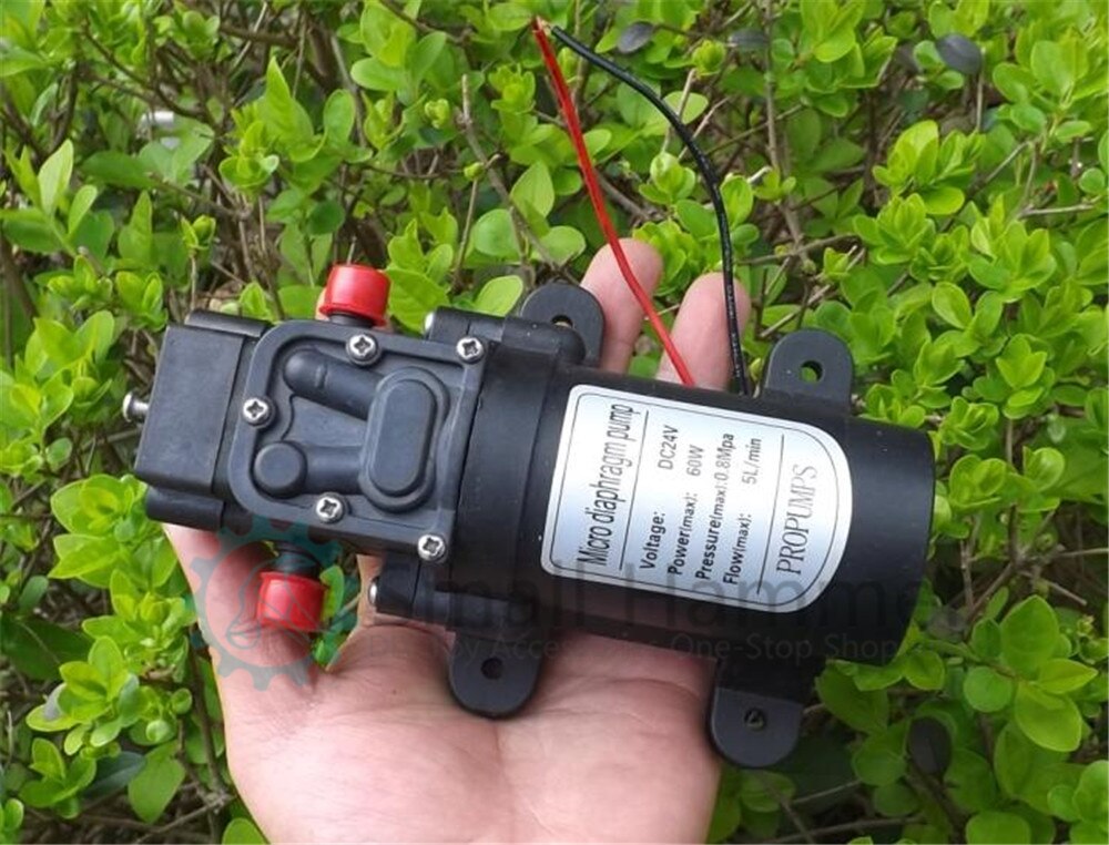 Diaphragm pump DC24v 60W DC Home Supercharger circulation High pressure pump