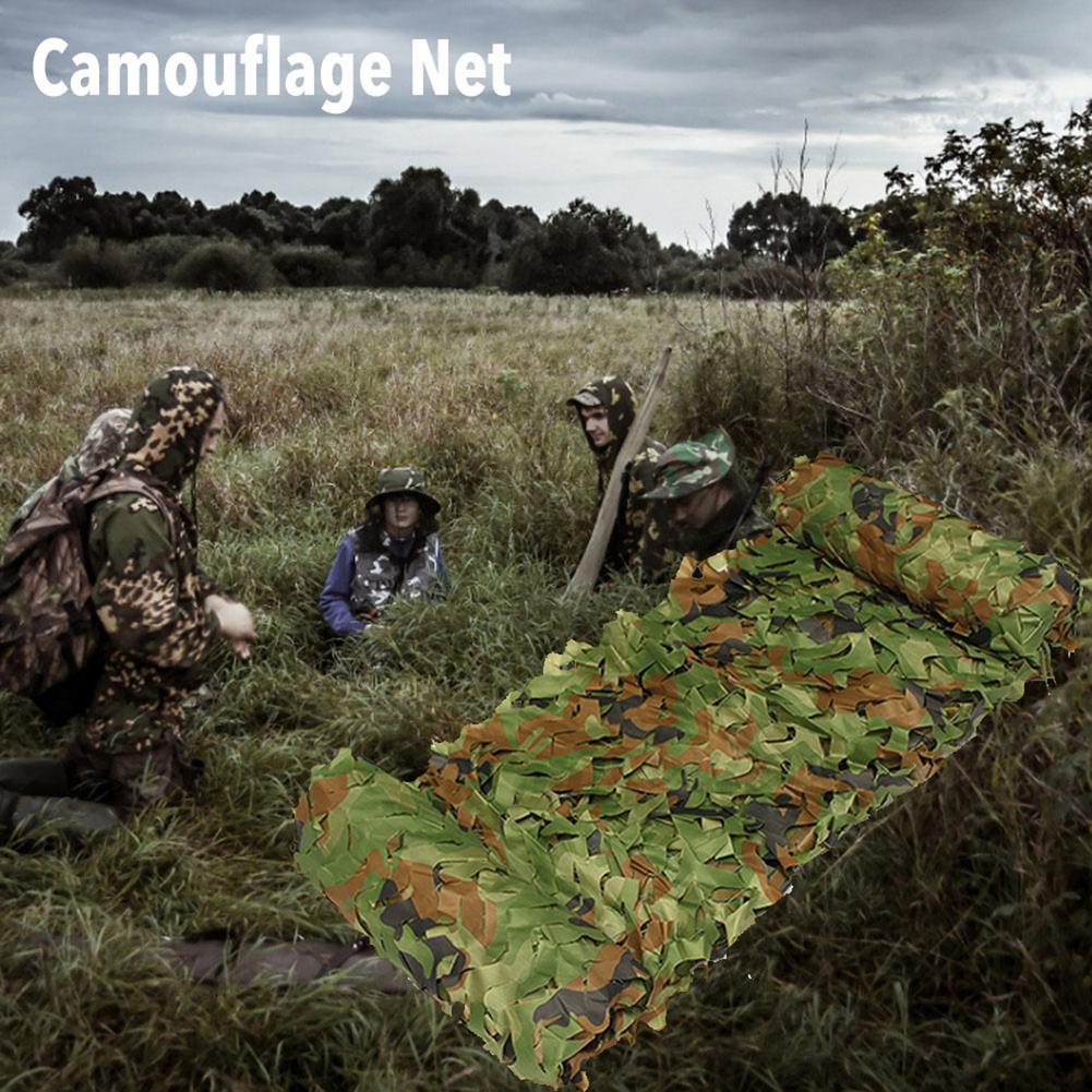 Woodland Camo Netting Camouflage Net Privacy Protection Camouflage Mesh For Outdoor Camping Forest Landscape