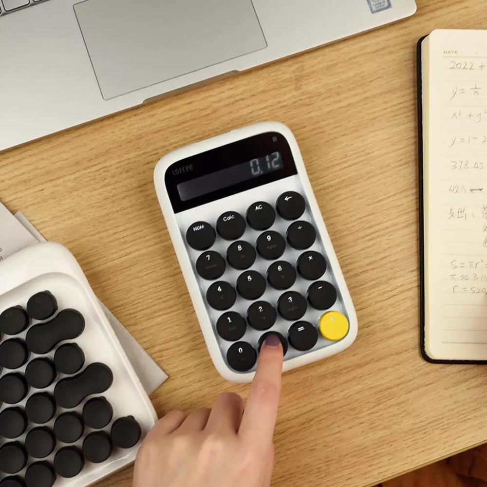 Xiaomi Lofree Bluetooth Numeric Keypad Multi-System Compatible Backlit Keyboard Micro USB 800mAh Capacity Smart Calculator