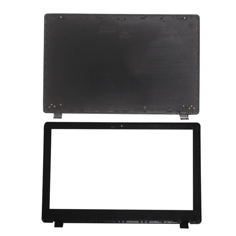 Cubierta trasera LCD para ACER E5-571 E5-571G E5-551 E5-551G Z5WAH, bisel frontal, reposamanos, parte superior e inferior, bisagras, para ACER E5-521, E5-511, E5-531, Z5WAH: A and B shell
