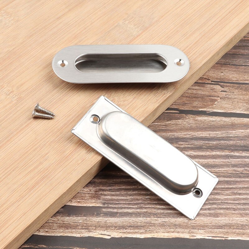 Moderne Onzichtbare Deur Handvat Ingebouwde Lade Eenvoudige Ronde Embeded Lade Deur Decor