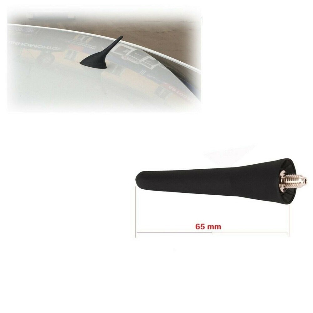 Cool bil kortantennantenn för peugeot svart antenn för citroen oem 6561.n3 6561 n 3 biltillbehör bilantennantenner