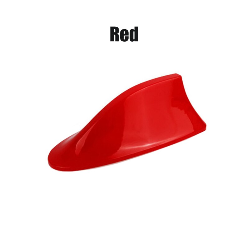 Car Shark Fin Antenna FM Radio Signal Plus For Toyota Corolla RAV4 Camry Prado Avensis Yaris Auris Hilux Prius Land Cruiser: Red