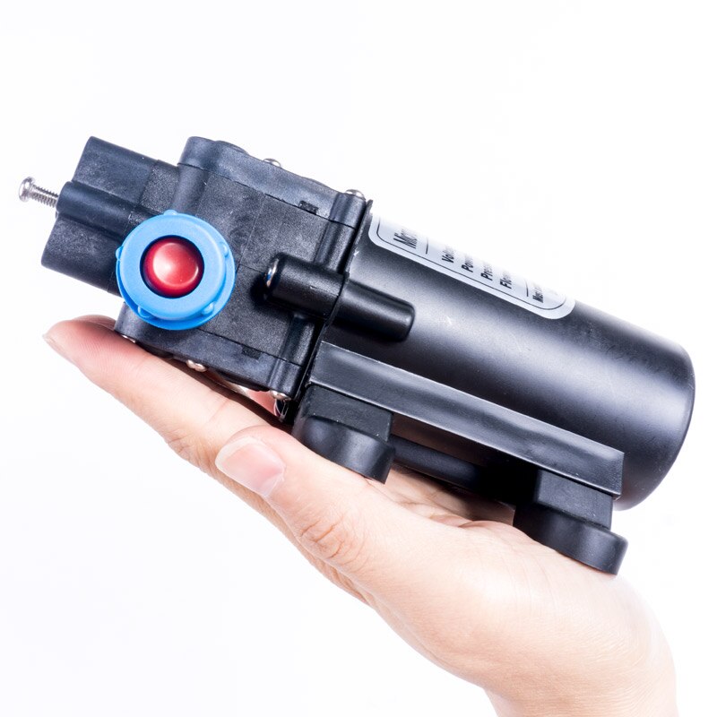 1.5L/Min DC 12V Diaphragm Water Pump Small Safe High Pressure Self Priming Pump 15W 0.6Mpa