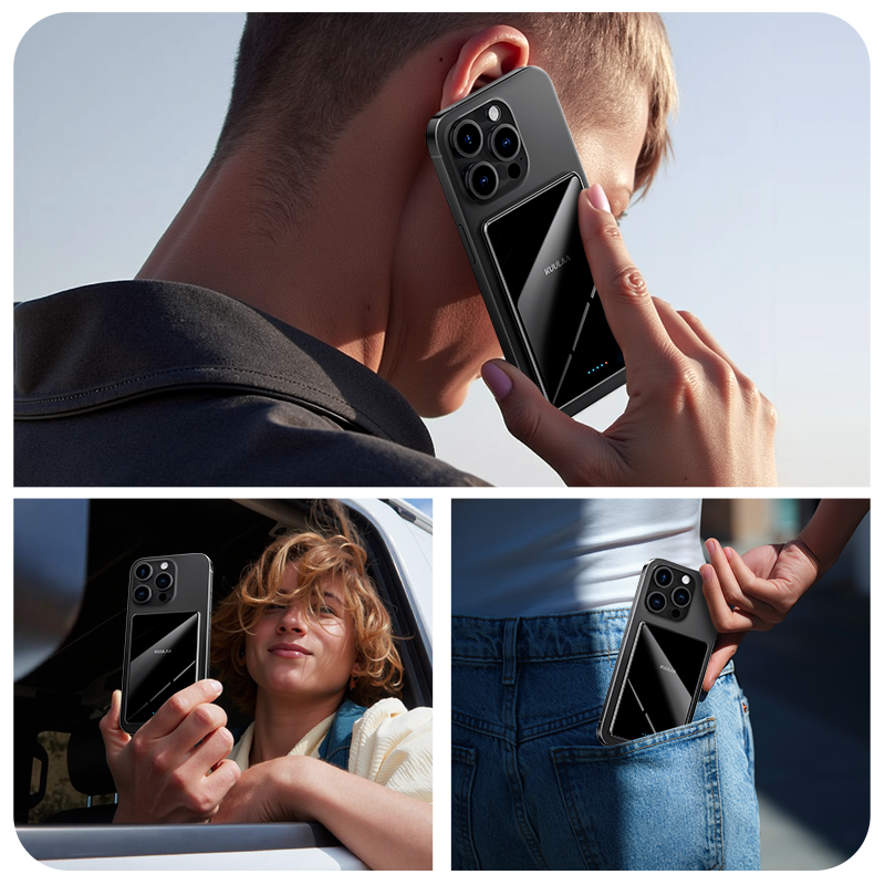 KUULAA Magnetic Power Bank 5000mAh Wireless Phone Charger External Battery 20W Fast Charging For Magsafe For iPhone 16 15 PowerB