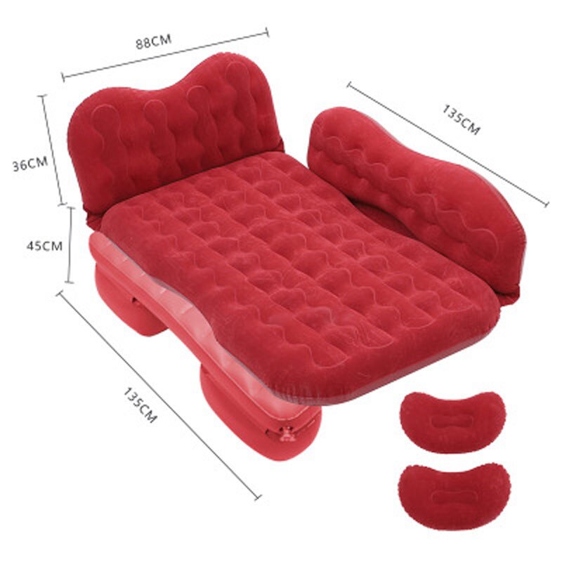 Véhicule De Voyage Et Lit De Coussin D'air À L'arrière Voiture Lit Maison Multifonctionnelle Portative Extérieure Transport Aérien Général Lit Confortable