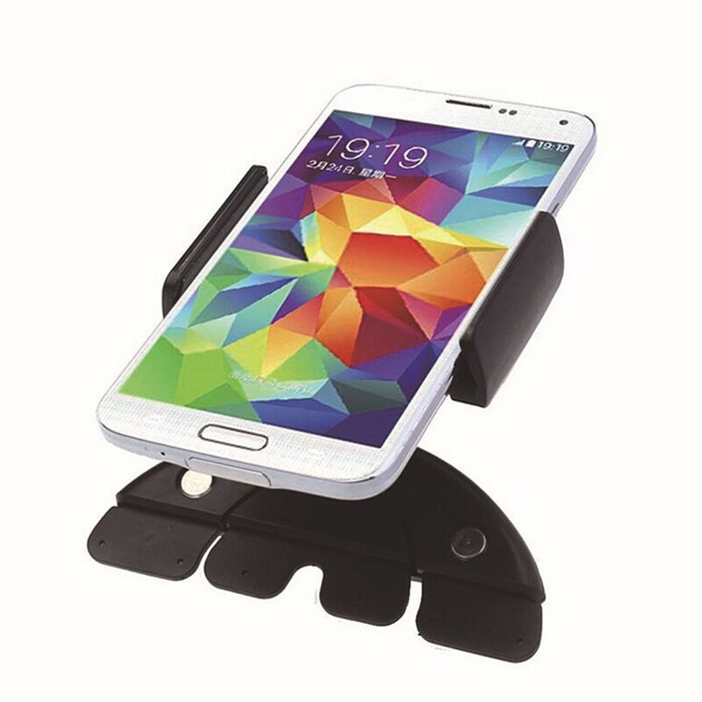 Universel bil auto cd-holder monteret holder holder til mobil smart-mobiltelefon bil cd-afspiller