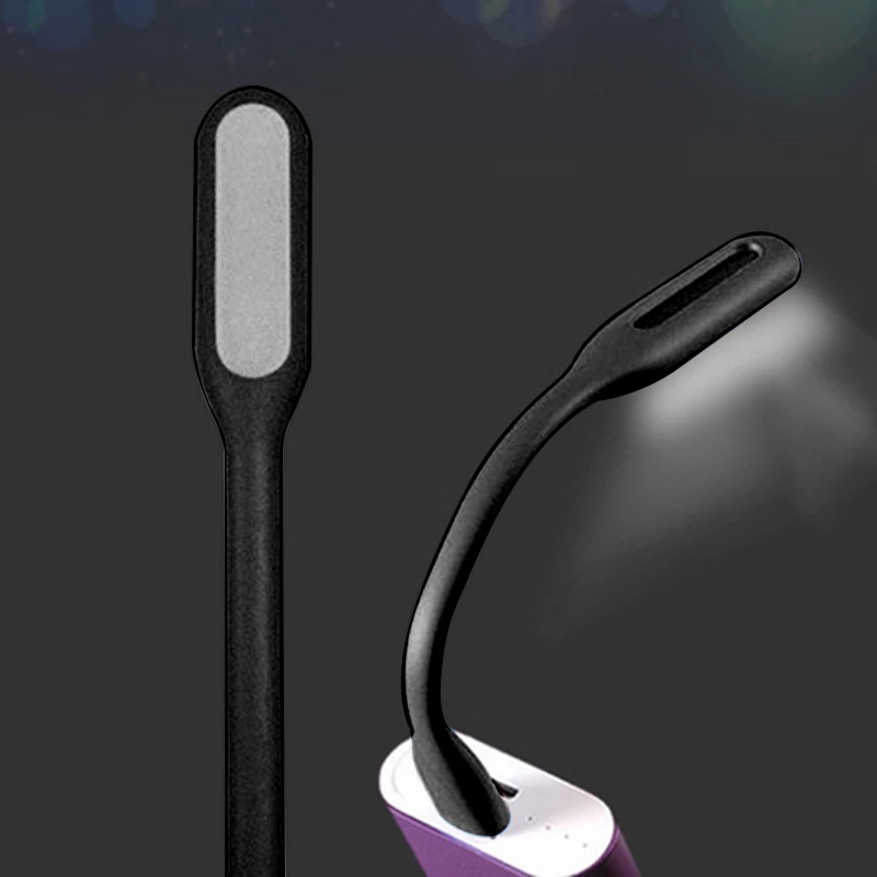 Draagbare Mini USB LED Flexbiable Nachtlampje Super Heldere Boek Licht Leeslamp Voor Power Bank PC Laptop Notebook