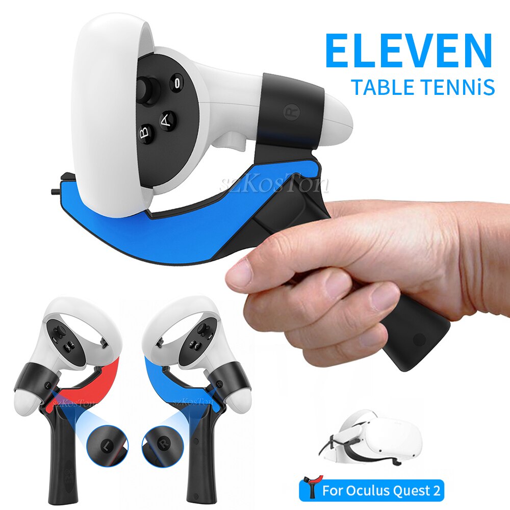 Tafeltennis Paddle Grip Handvat Voor Oculus Quest 2 Controllers Spelen Elf Tafeltennis Vr Game Voor Quest 2 Accessoires