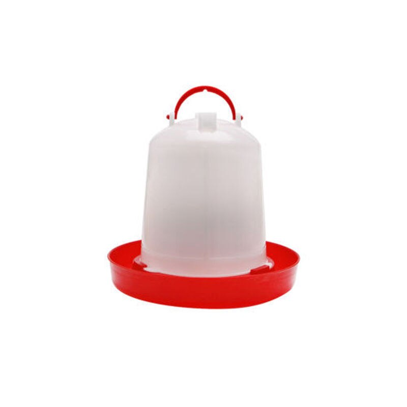 Bebedero de plástico robusto para pollos, codorniz, aves de corral, comedero para pollos: 1500ml