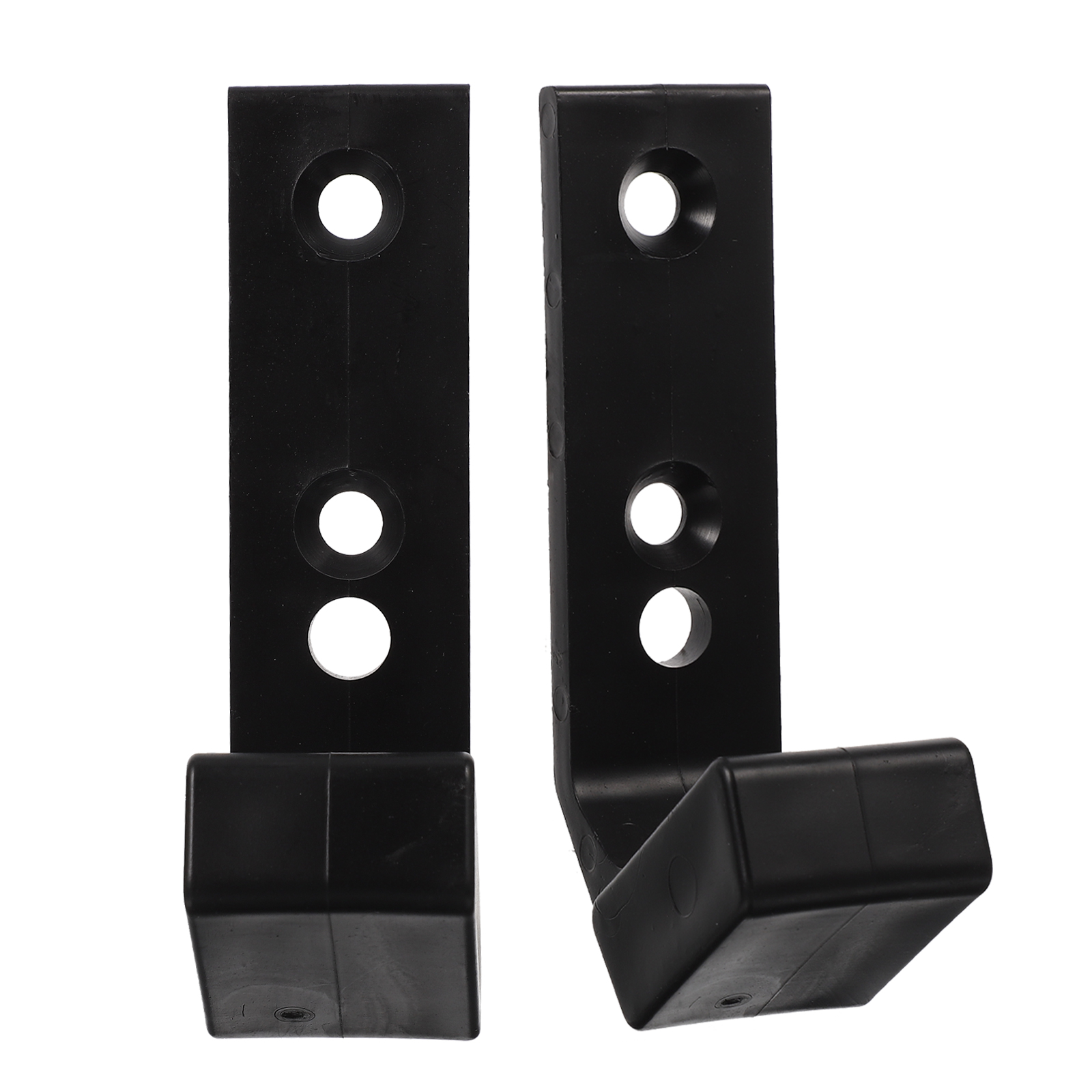 Gancho de soporte para barra, equipo de gimnasio, ganchos de soporte para barra, montaje montado en la pared para estante de almacenamiento multiusos, organizador para el hogar, 2 uds.