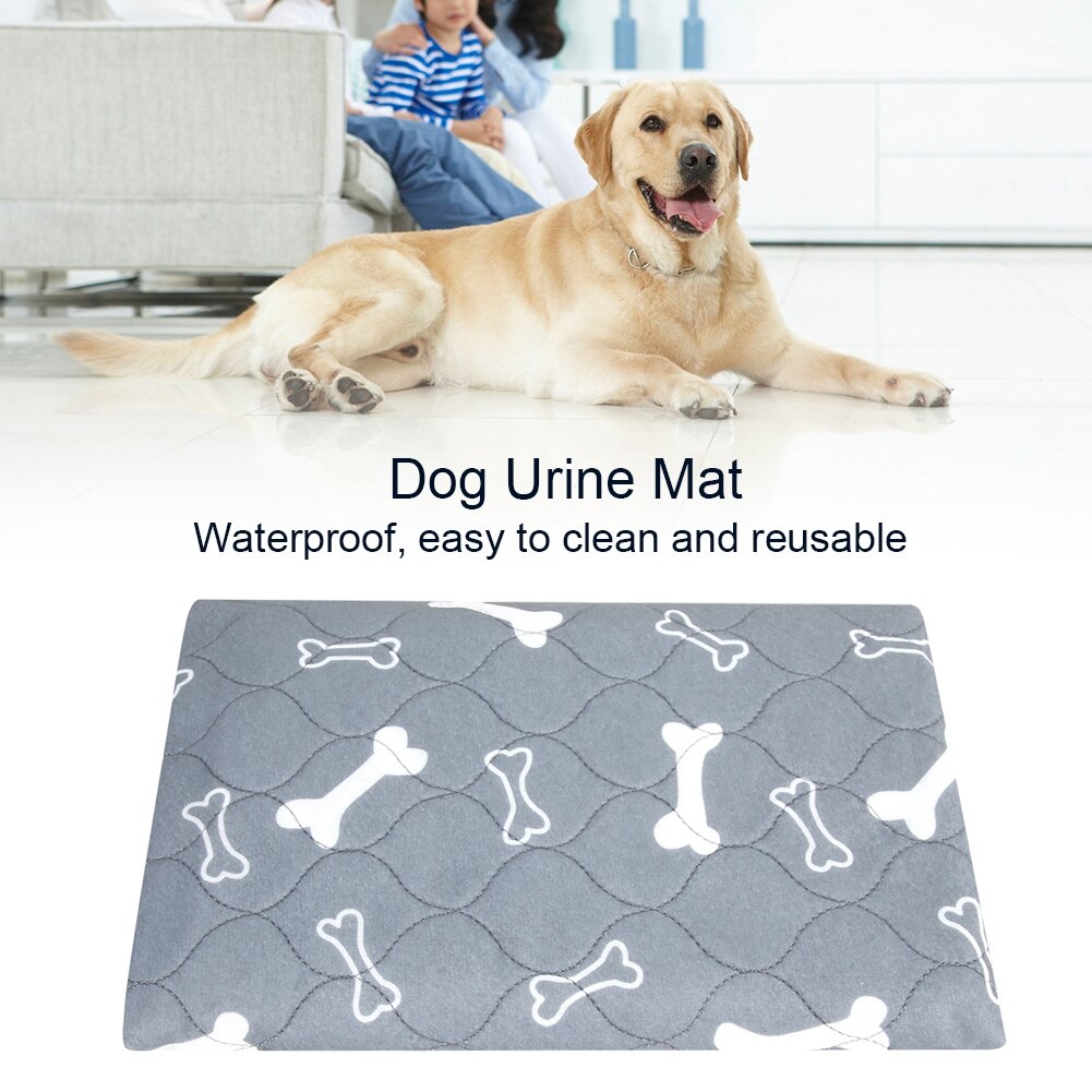 Neue Welpen Hund Katze Pee Bett Pad Teppich Urin Haustier Trainging Matte Schutz Abdeckung Wasser Absorbieren Wasserdichte Pad wiederverwendbar Grau