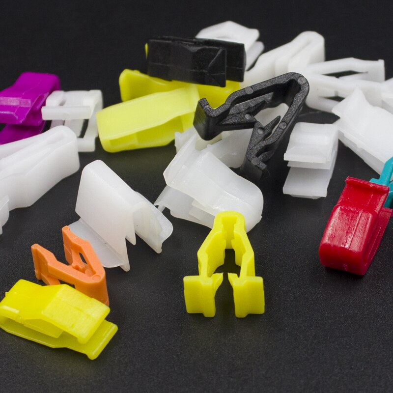 Universal Auto Plastic Fastener Clip For All Cars Dashboard DVD CD Console Panel Trim Metal Rivet