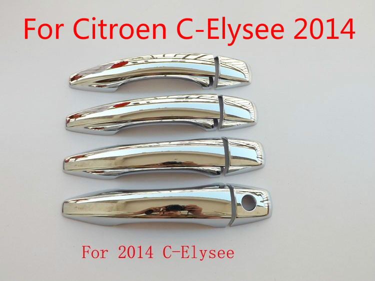Voor Citroen C-Elysee Auto-Covers Abs Chrome Deurgreep Cover Auto-Styling