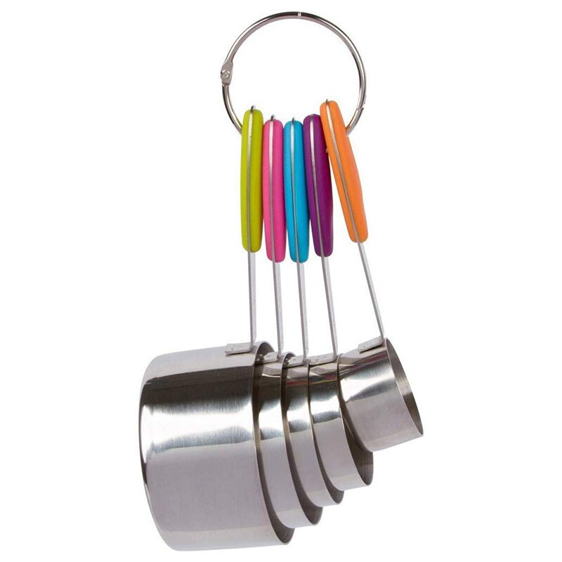 10 Pcs/set Stainless Steel Measuring Cups Spoons Set for Cooking Baking Making Tea Coffee Kitchen Measuring Tools JAN88