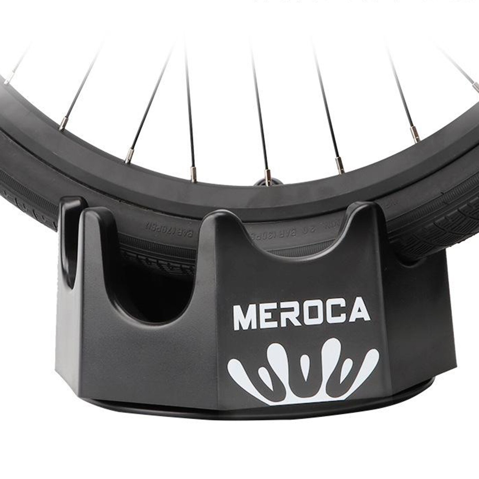 Solid Indoor Bike Front Wheel Riser Turbo Trainer Stand Stationary Block Pad