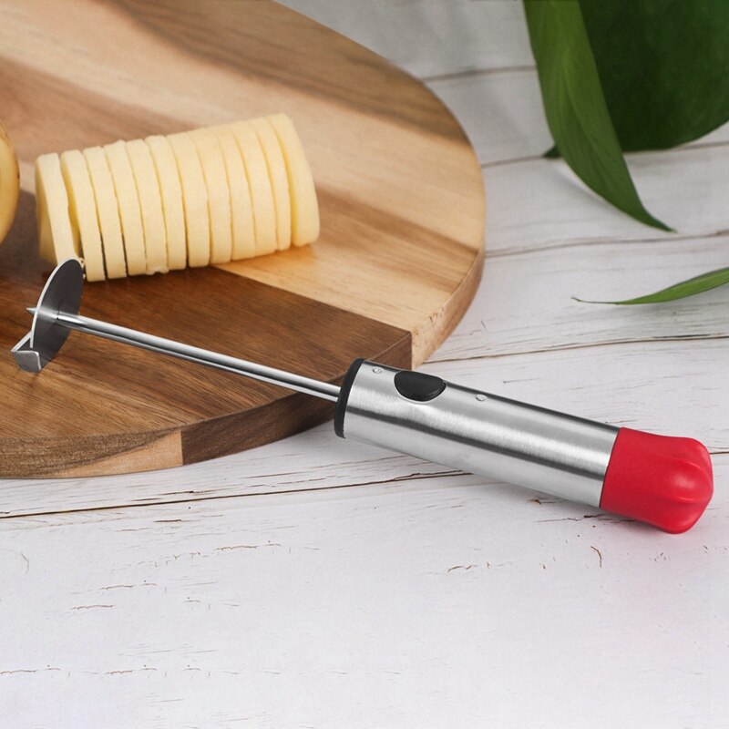 Rvs Groente En Fruit Boor Met Handvat Keuken Multifunctionele Groente-en Corers Beluchtingstanden Tool